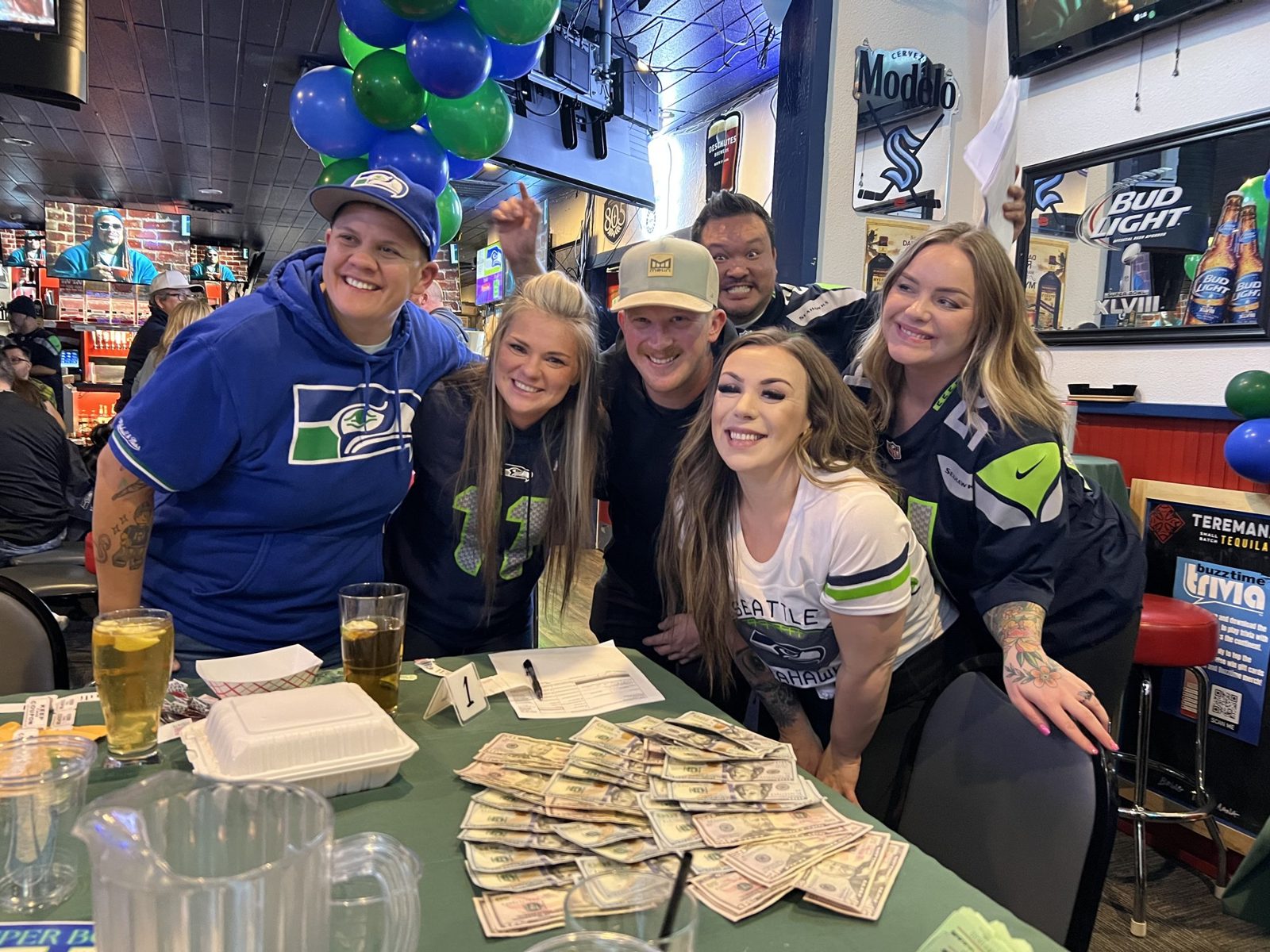 Seahawks game-day party at Sam's Saloon in Kennewick, WA