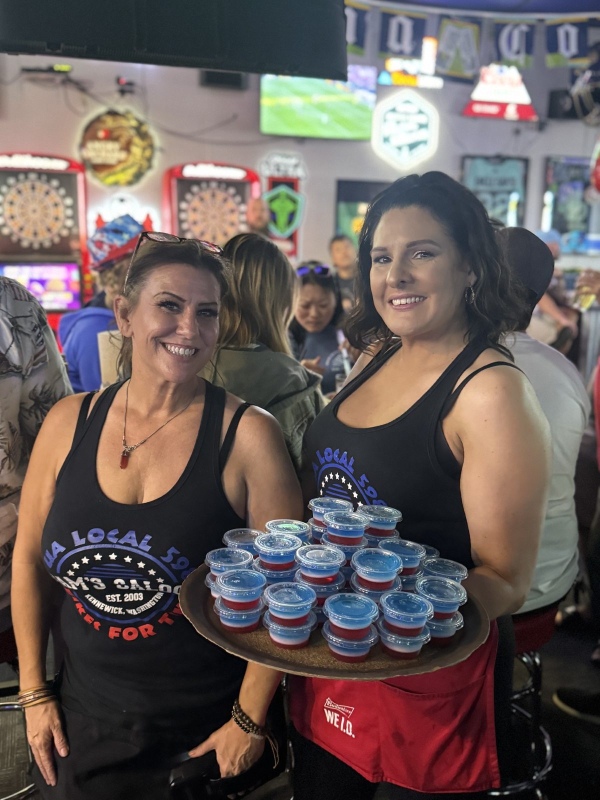 Good times at Sam's Saloon in Kennewick, WA